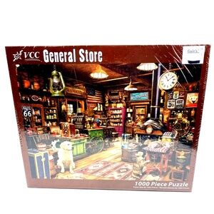 Vermont 1000pc Jigsaw Puzzle General Store 26 5/8"x 19 1/4" Sealed New Games